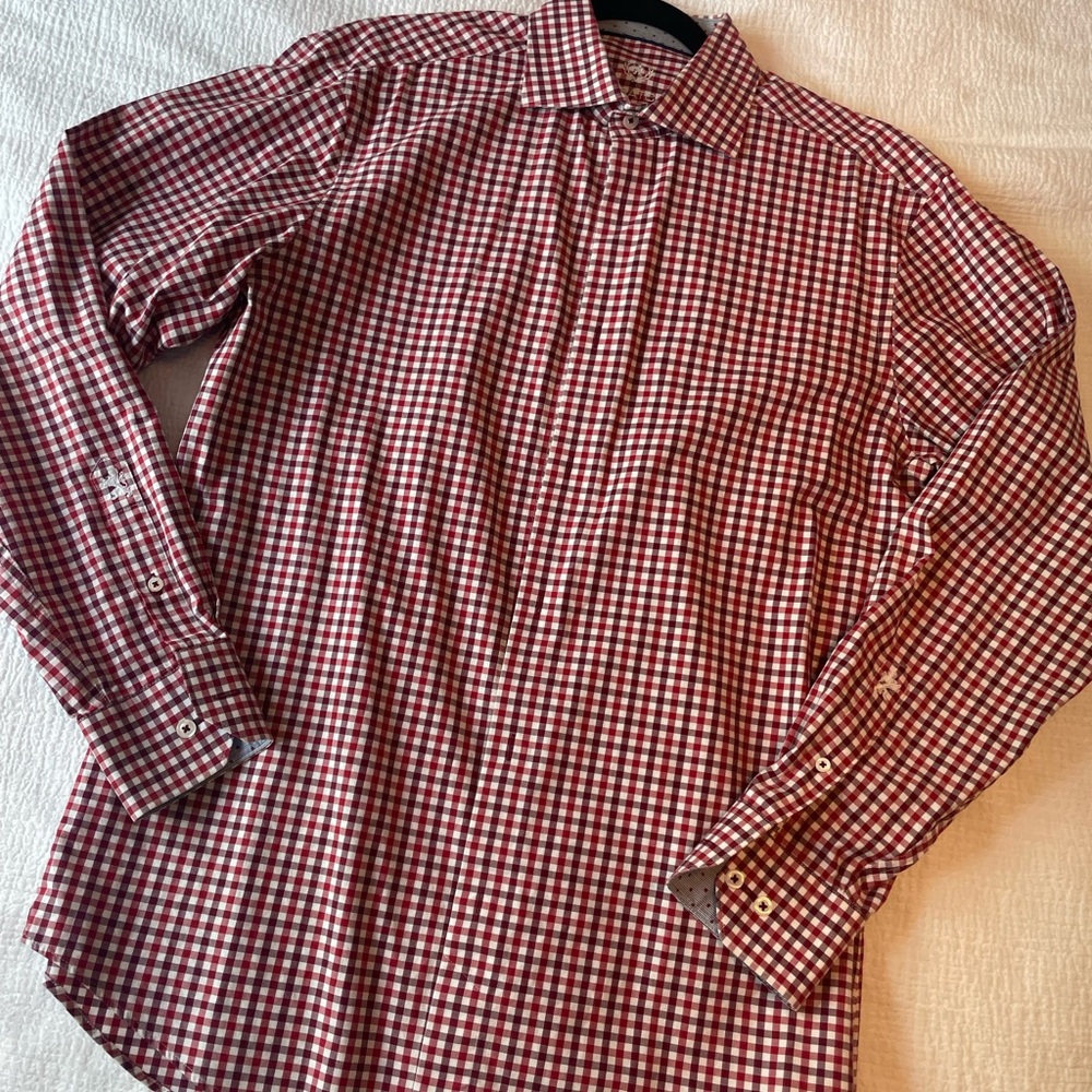 Bugatchi mens long sleeve button down